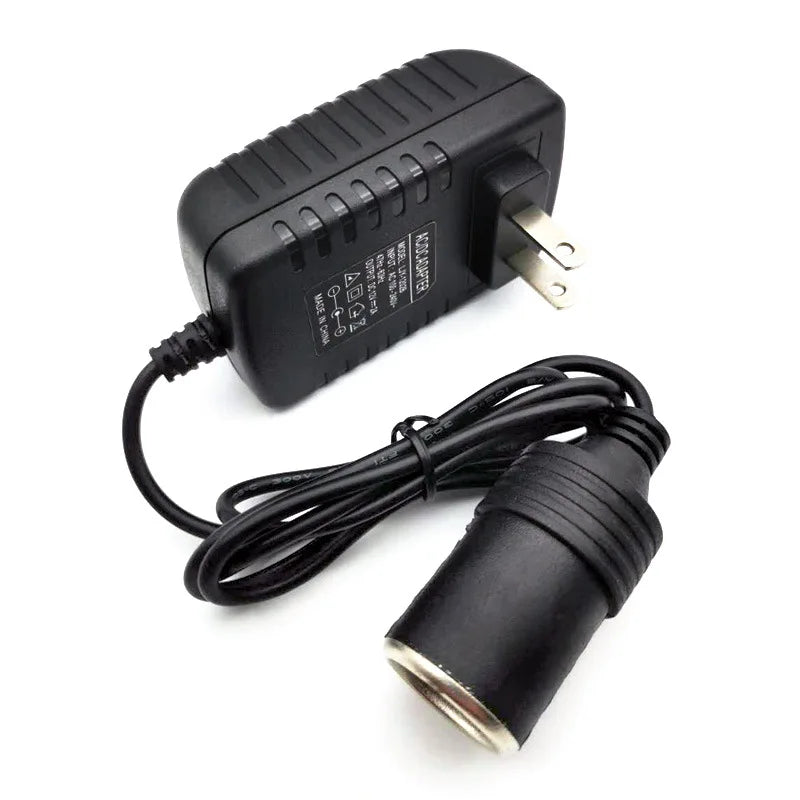 Car Cigarette Lighter Adapte 220V to 12V 2A DC Power Converter Charger Transformer Cigar Lit Lighter Plug Socket Electronic Jack Oasis Select