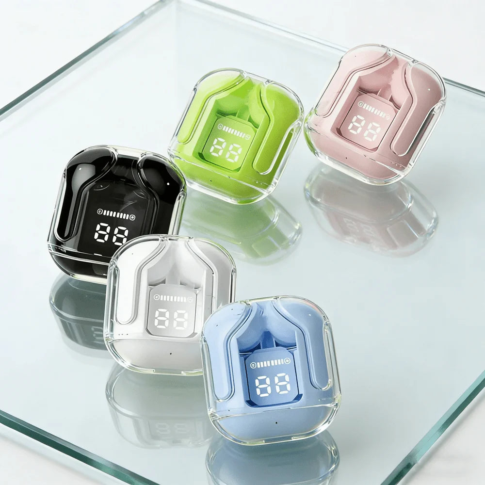 Original TWS Transparent Wireless Bluetooth Headset HIFI Sound Wireless Earphones Quality Bluetooth for all smartphones Oasis Select