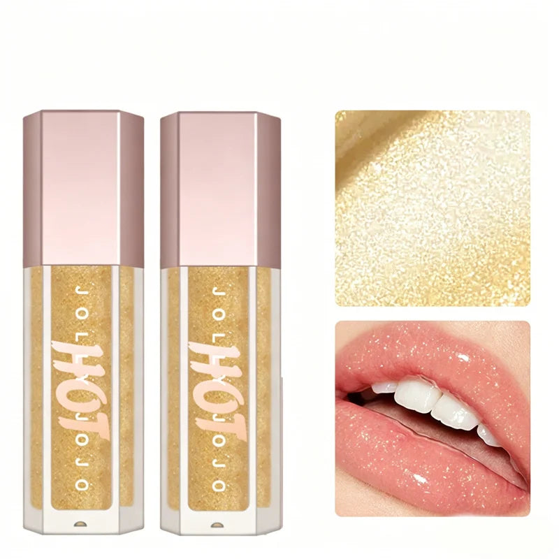 2-Pack Mirror Lip Gloss – Moisturizing Water-Glaze Lip Gloss