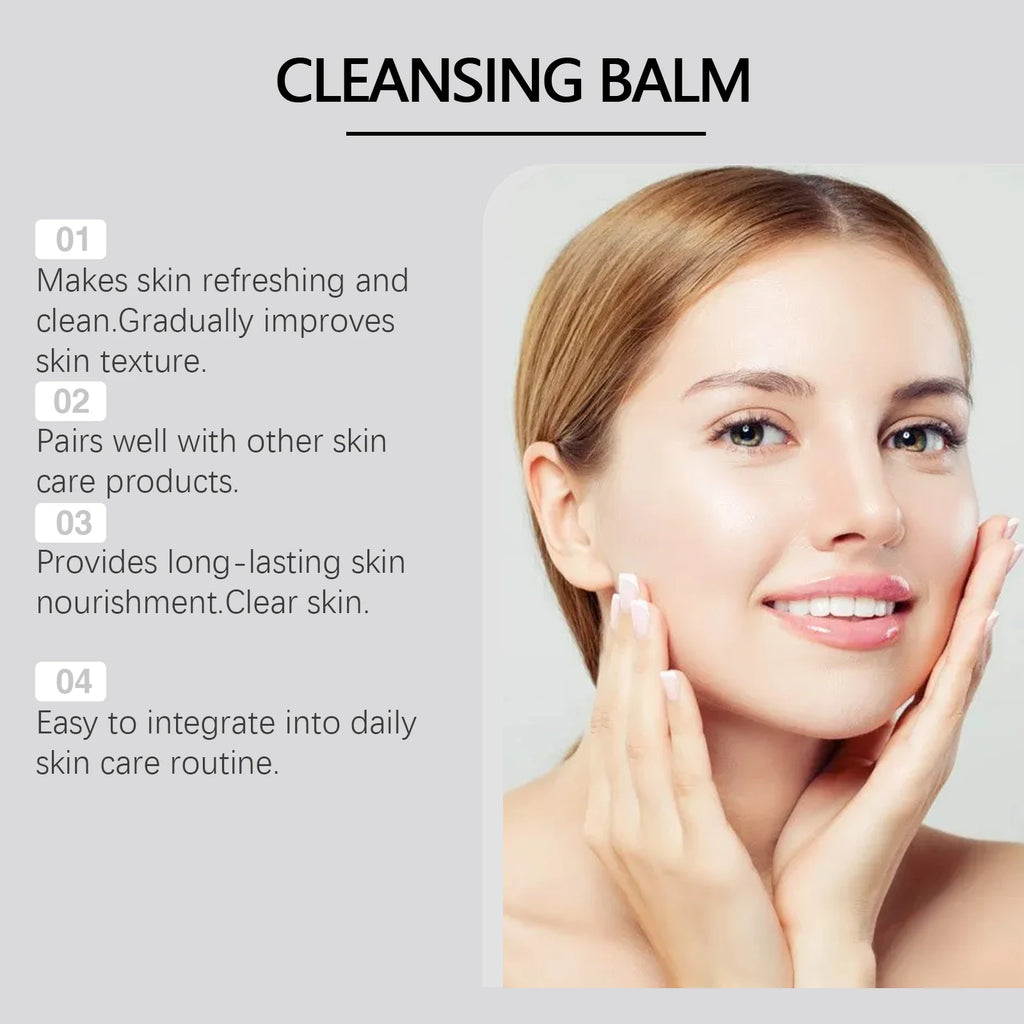 Cleansing Balm Oil Makeup Remover Even Skin Tone Pores Purifying Gentle Exfoliating Face Wash Brighten Hydrating Facial Cleanser Oasis Select