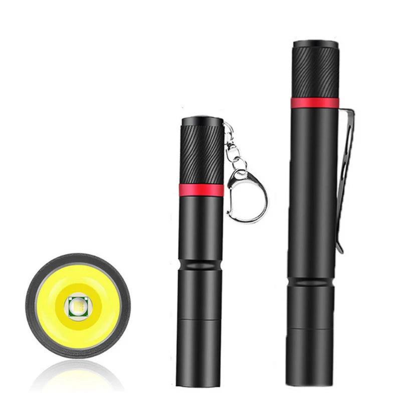 Ultra small LED Flashlight With premium XPE lamp beads IP67 waterproof Pen light Portable light For emergency, camping, outdoor Oasis Select