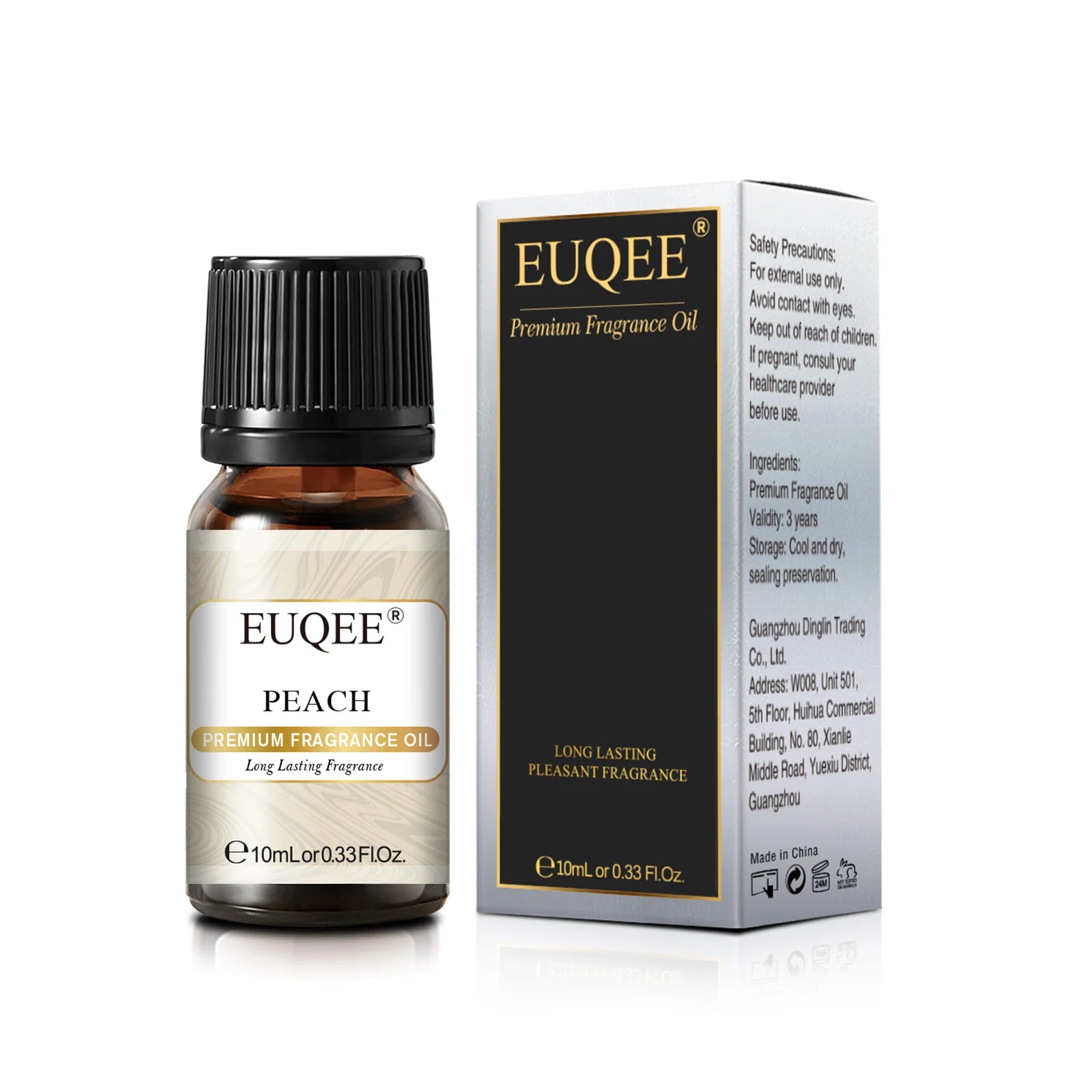 EUQEE 10ml Fragrance Oil – Diffuser, Candle & Aromatherapy