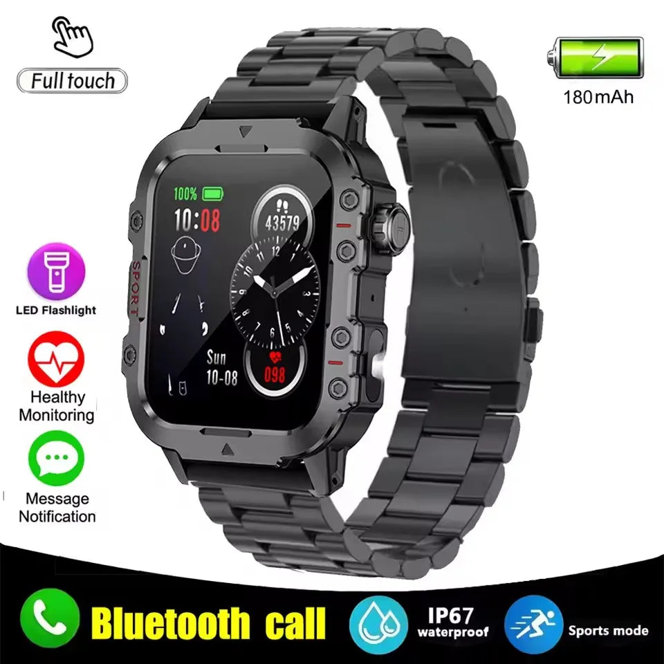 COTAUL Smart Watch 1.44" Bluetooth Call, Heart Rate & SpO2