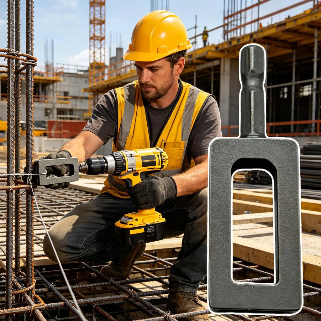 electric drill wire twister Wire Twisting Tool Hex Cable Processing Attachment Wire Twisting Bit for Pipe Chain Link Netting Oasis Select
