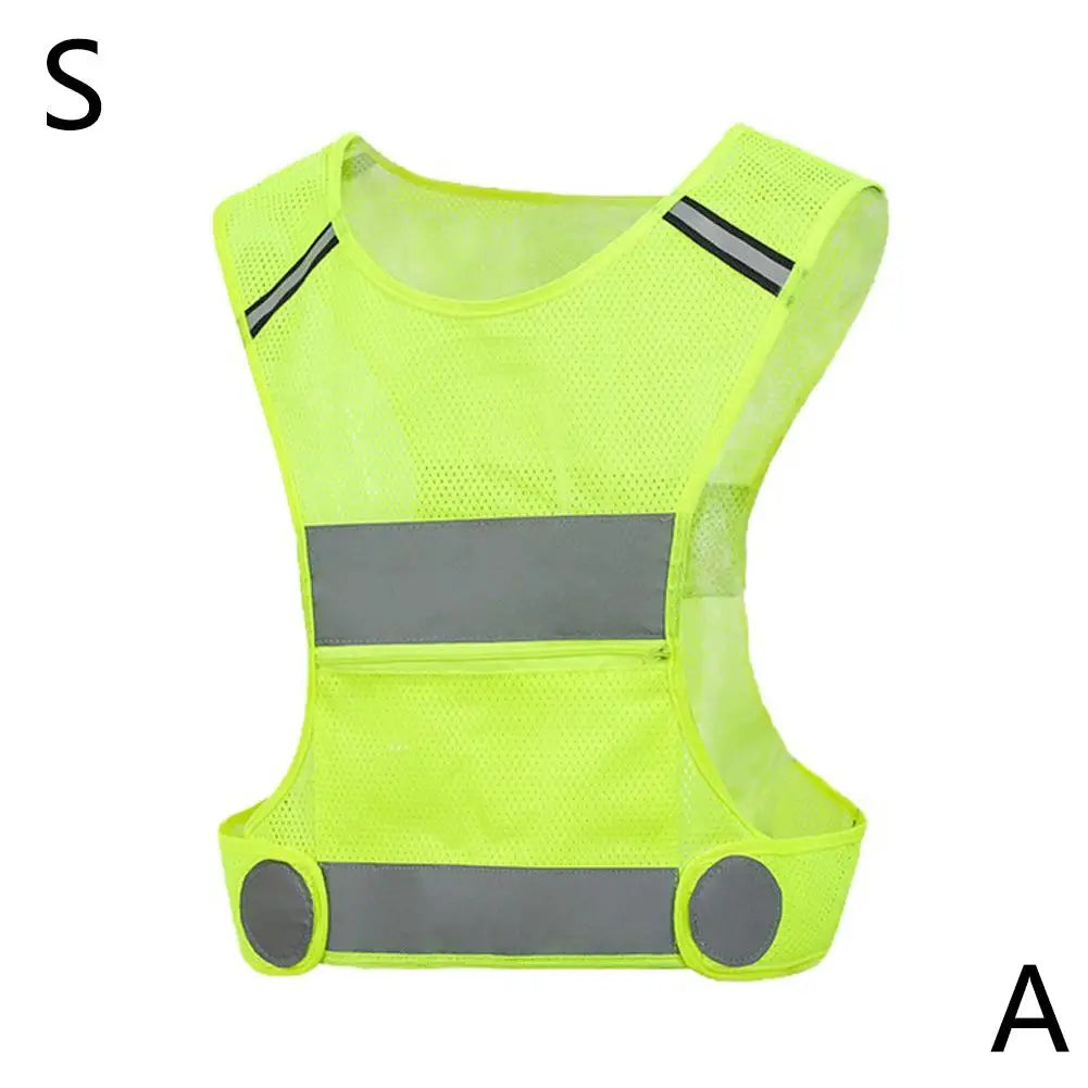 High Visibility Reflective Safety Vest – Lightweight & Adjustable Reflective Safety Vest Oasis Select S