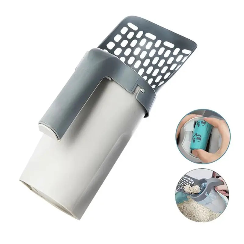 LIKE WISH Cat Litter Shovel Scoop For Pet Filter Clean Toilet Garbage Picker Cat Supplies Accessory Cat Litter Box Self Cleaning Oasis Select
