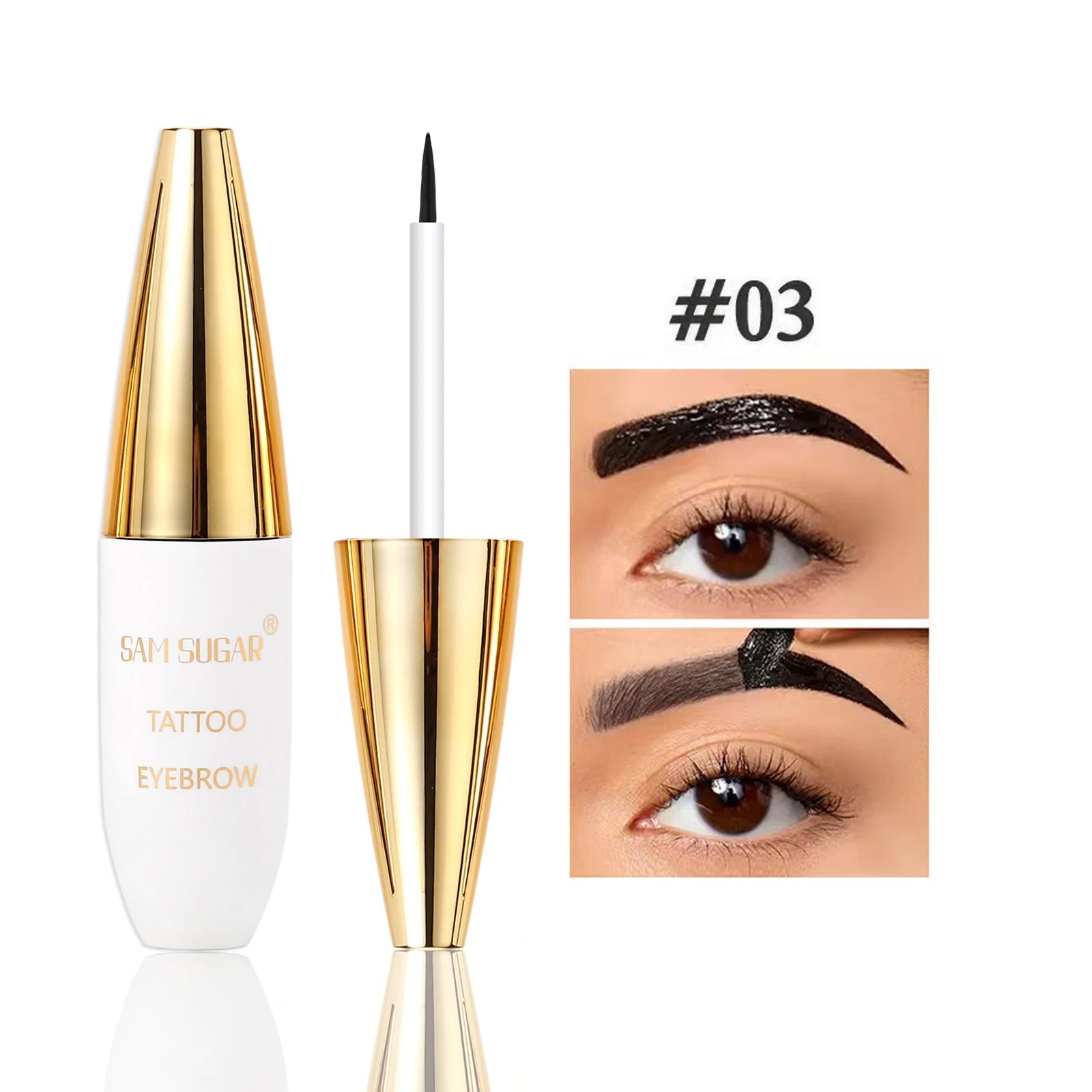 SAM SUGAR Peel-Off Brow Tattoo Cream – Waterproof Long-Lasting