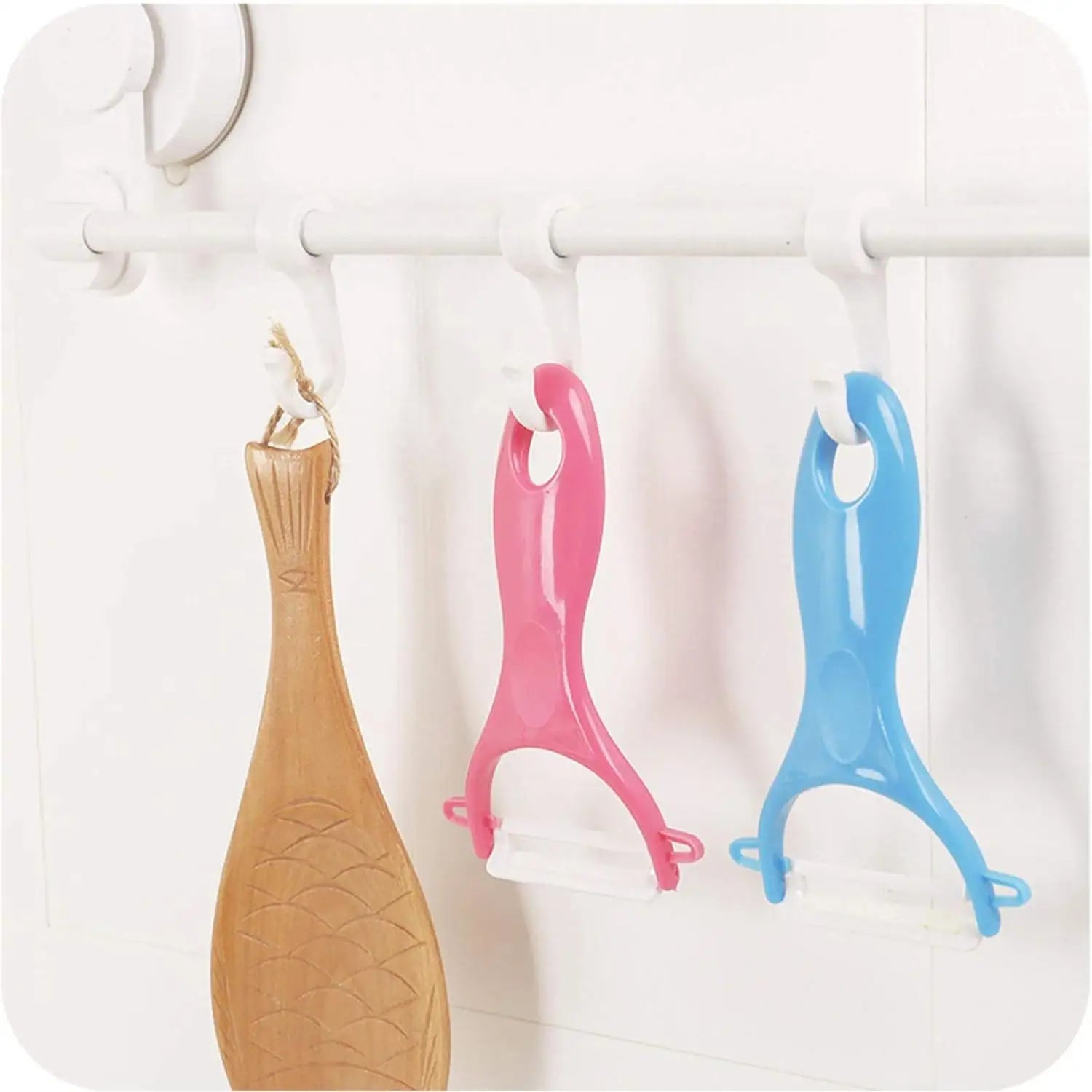 3pcs Ceramic peeler, fruit peeler, kitchen vegetable peeler, ceramic does not rust, potatoes carrot fruits Oasis Select