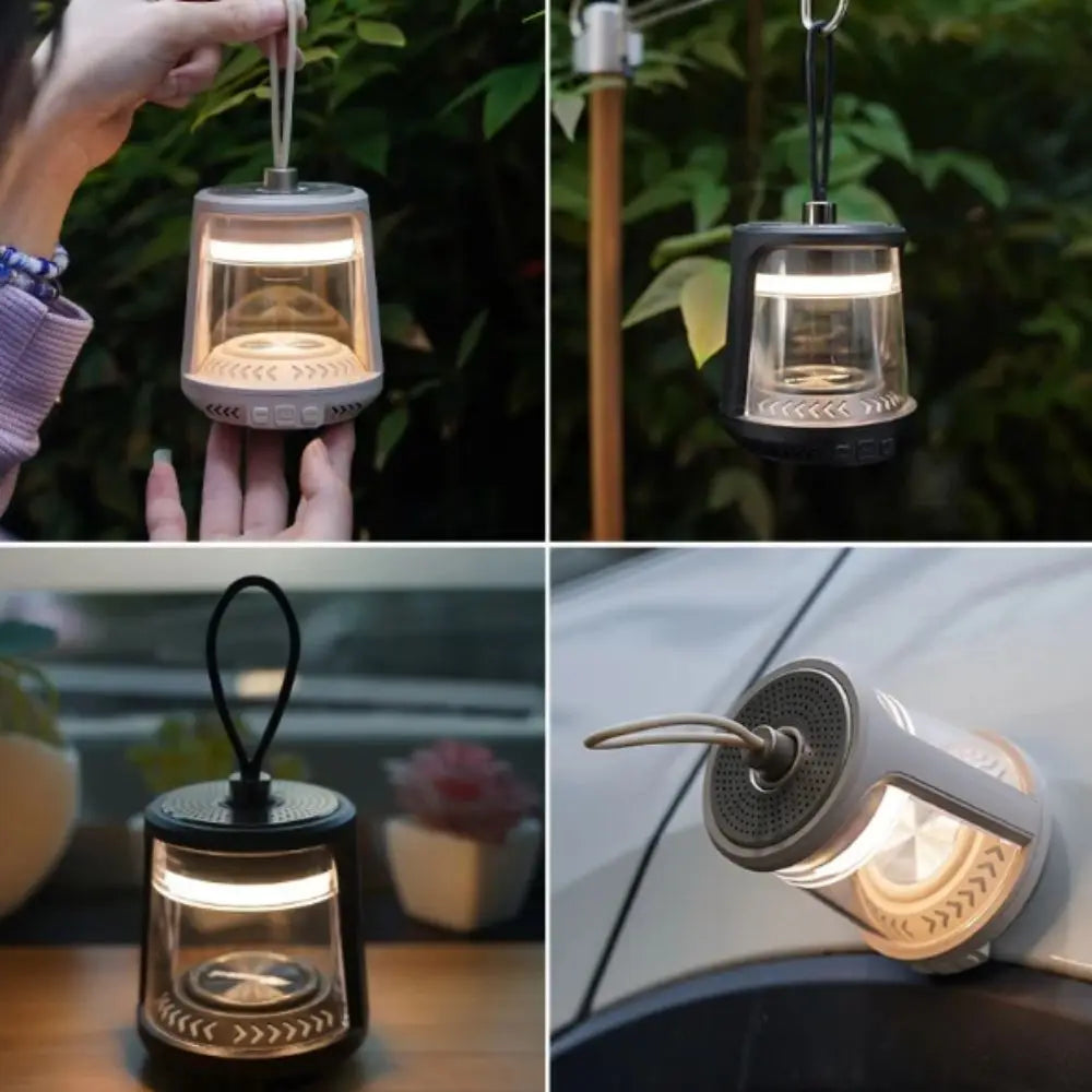 Rechargeable Camping Lantern – Warm Ambient Hanging Light