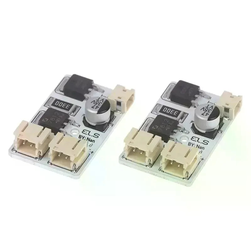 DIY Fan Temperature Control Board Fan Speed Control Step-Down Board Automatic Fan Controller No Welding DIY PCB Module Oasis Select