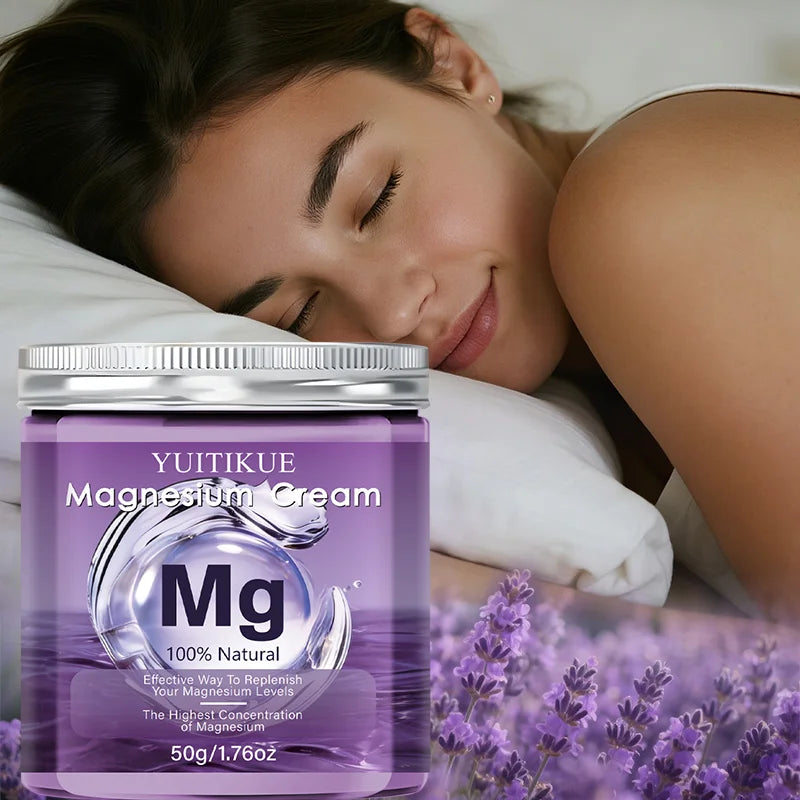 YUITIKUE Natural Magnesium Cream – Body Moisturizer 50g