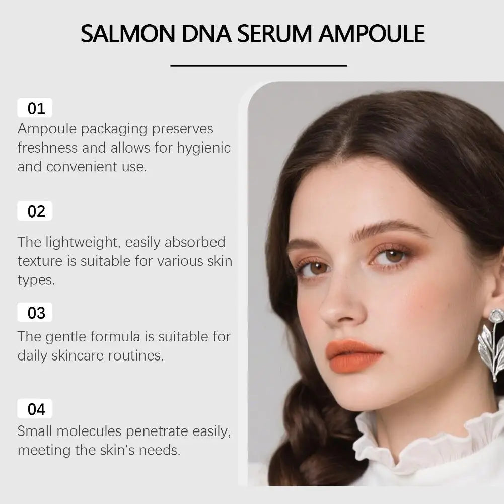 Korean Salmon Ampoule Serum – Peptide Firming Anti-Aging Face Ampoule Serum Oasis Select