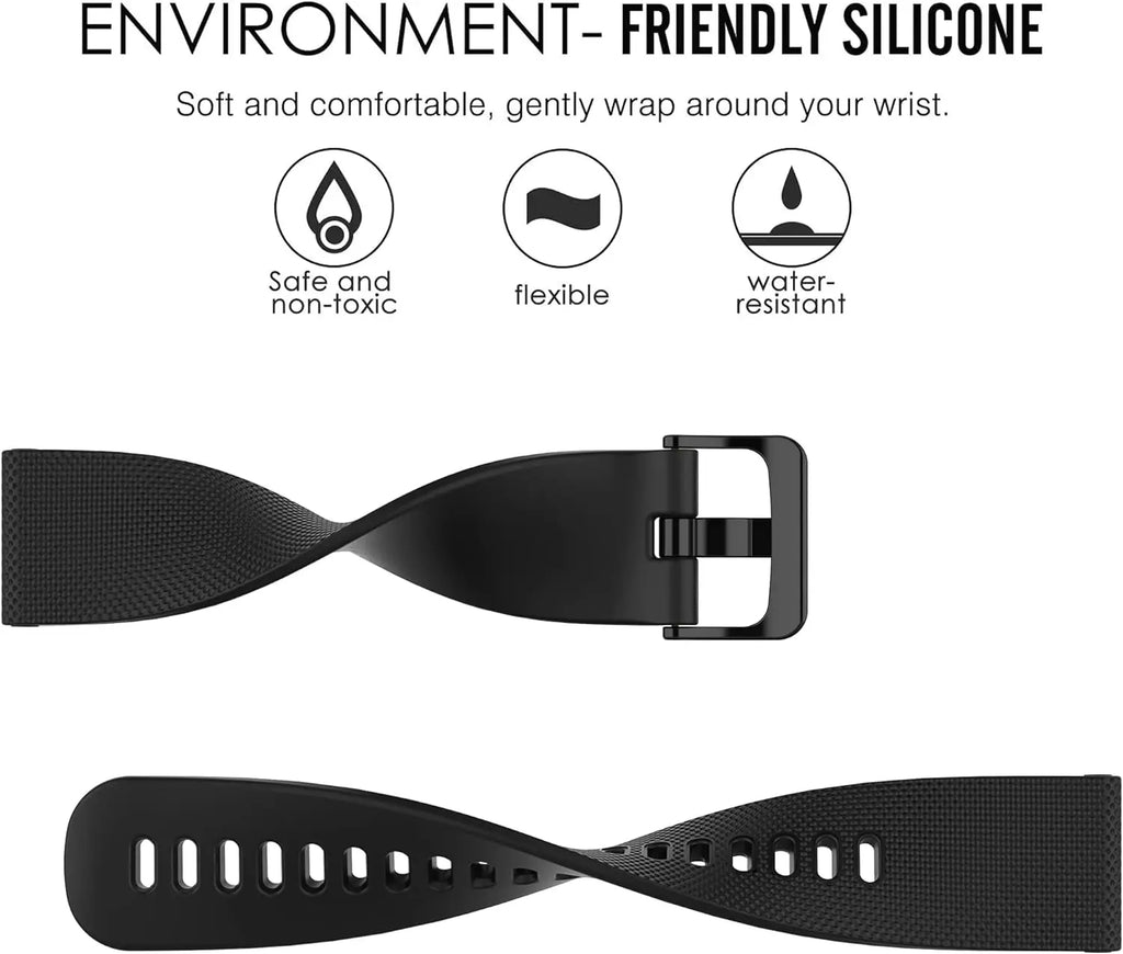 Silicone Watch Band 18/20/22mm – Garmin, Amazfit, Samsung & More Silicone Watch Band Oasis Select