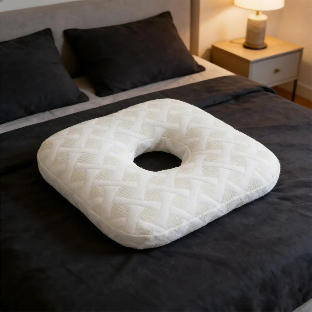 1PC Ear Piercing Pillow for Side Sleepers Breathable Ergonomic Pillow With Ear Hole Portable Comfortable Earring Pillow Oasis Select