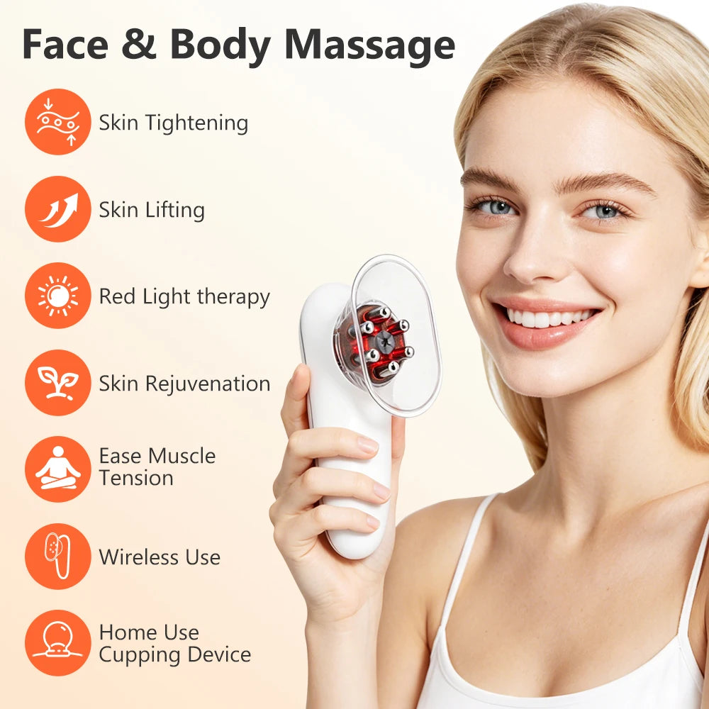 Hailicare EMS Face & Body Sculpting Massager – 5-in-1