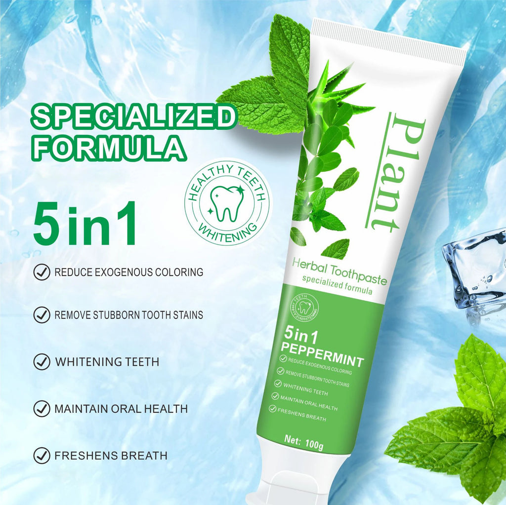 Hydroxyapatite Toothpaste – Whitening & Fresh Breath | 1/3/5 Pack
