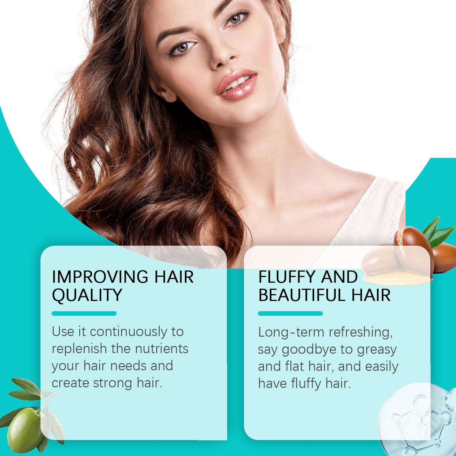 Eelhoe Moroccan Oil Hair Mask – Frizz Control & Deep Moisture