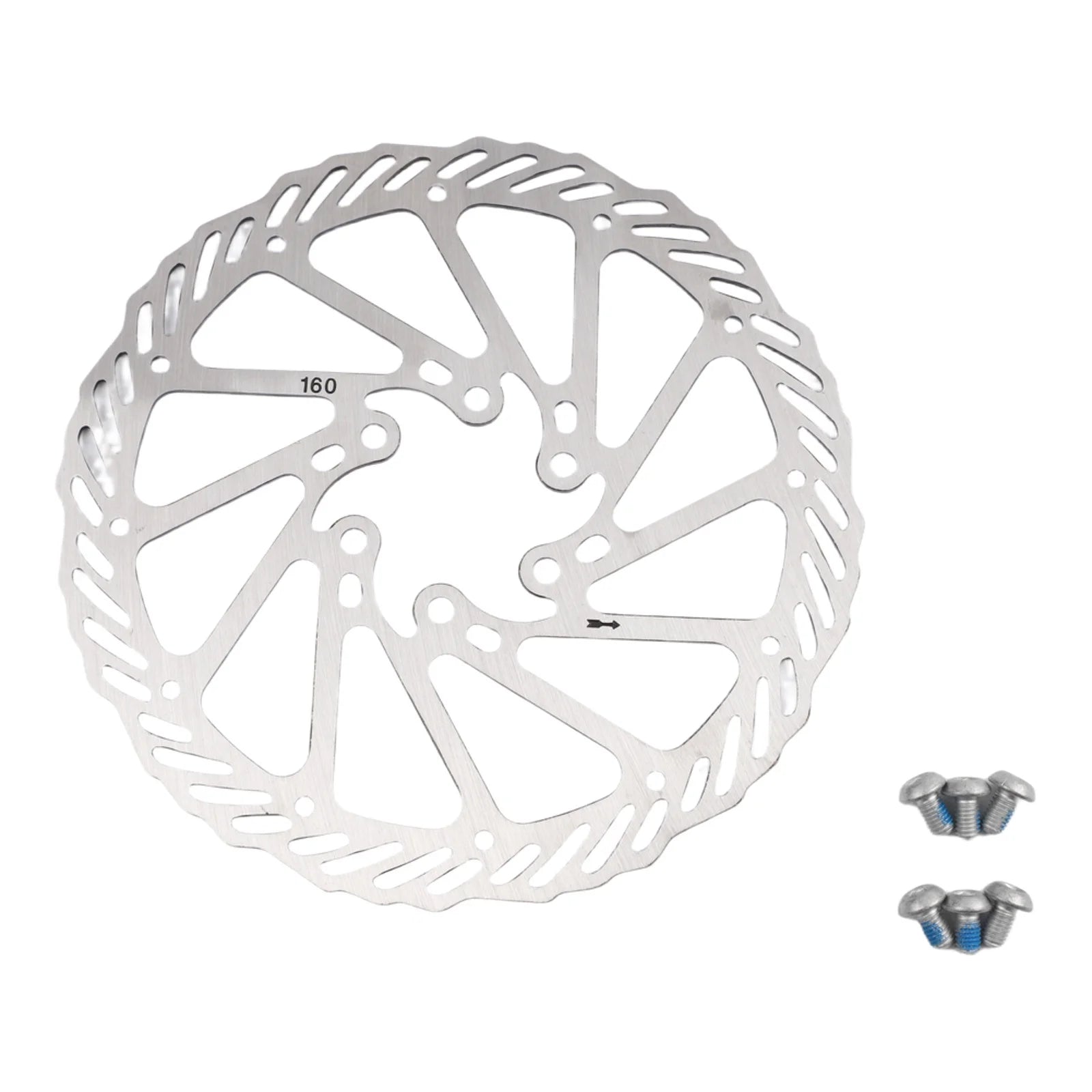 140mm 160mm 180mm Disc Brake For Rotor Stainless Steel Aluminum Alloy 44mm Bolt Circle For Mountain Bike E-Bike Scooter Parts Oasis Select 160C