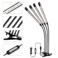 SHINEKNOT 4-Head Full Spectrum LED Grow Light | Remote & Timer