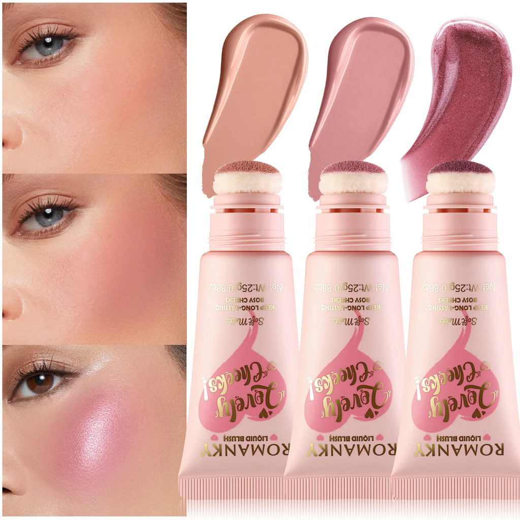 Velvet 6-Color Blush Stick | Pearl Shimmer Lips & Cheeks Blush Stick Oasis Select
