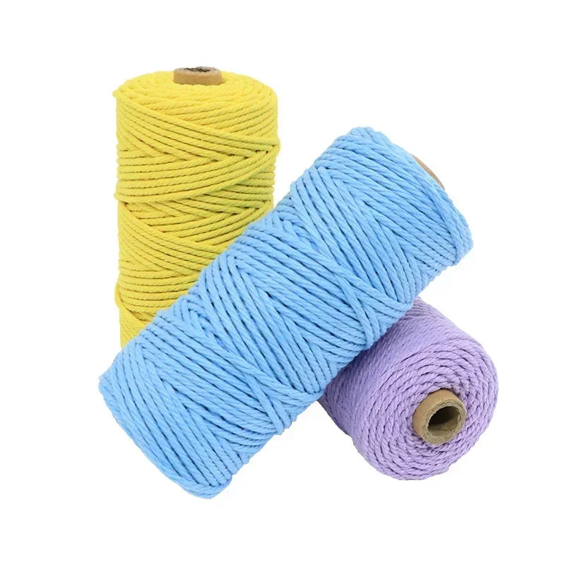 100m/Roll Natural Raffia Straw Yarn for Knitting Crocheting Paper Threads DIY Handmade Summer Sunhat Beach Bag Material Oasis Select