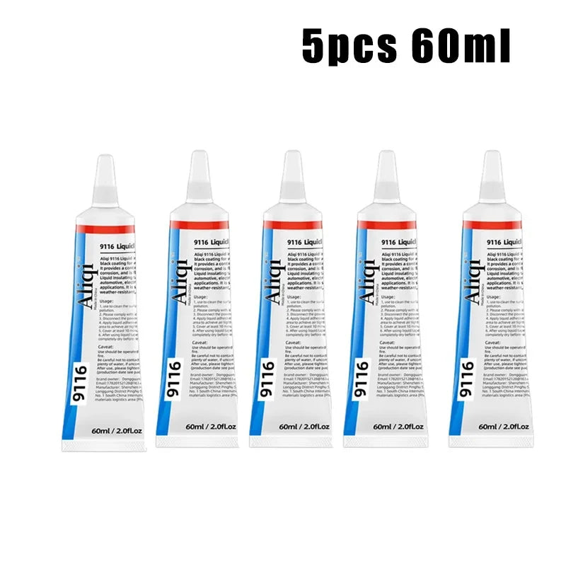 15/60ml Strong Fabric Glue Waterproof Strong Adhesive High Temp Data Cable Sealant Insulating Tape Headset Electrician Tape Oasis Select 5pcs 60ml