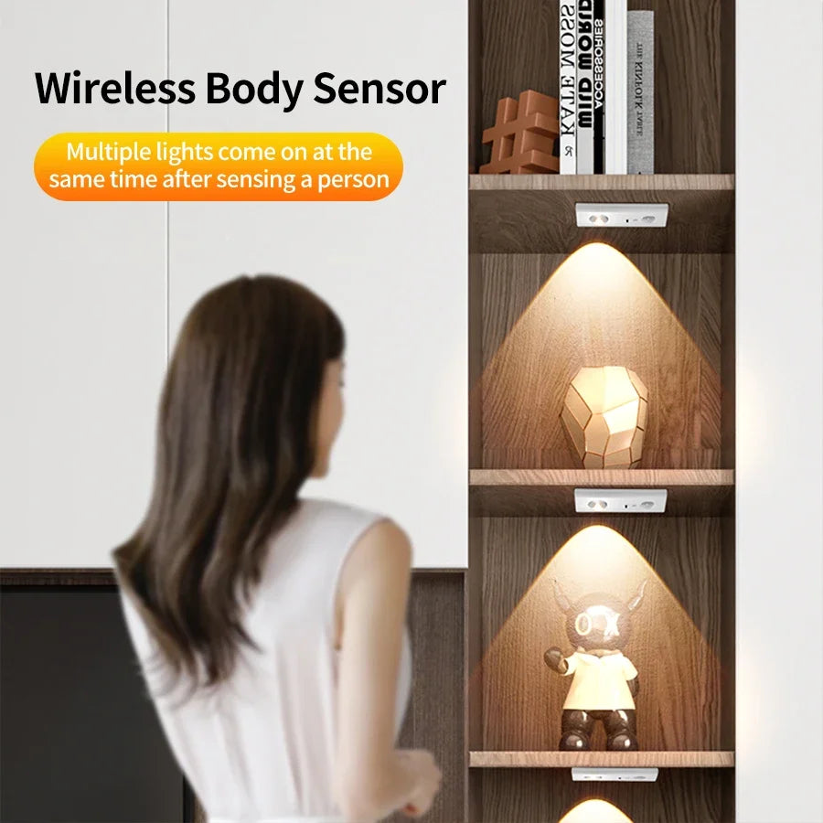 Rechargeable LED Motion Sensor Cabinet Light – Remote & Timer LED Cabinet Light Oasis Select
