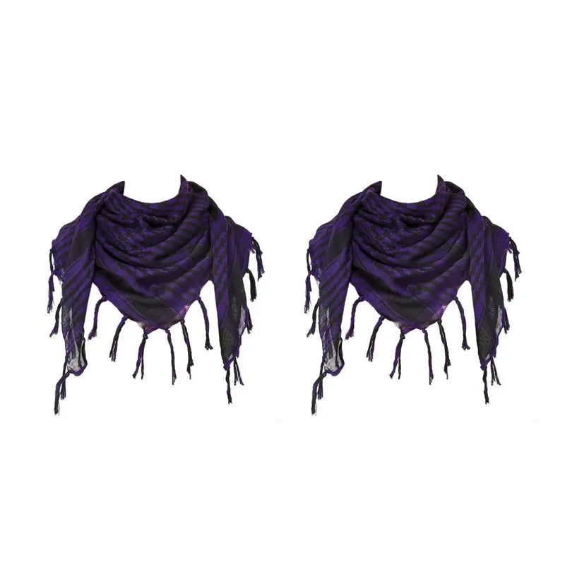 1 2 Keffiyeh Tactical Desert Scarf Wrap Shemagh Head Neck Arab Men