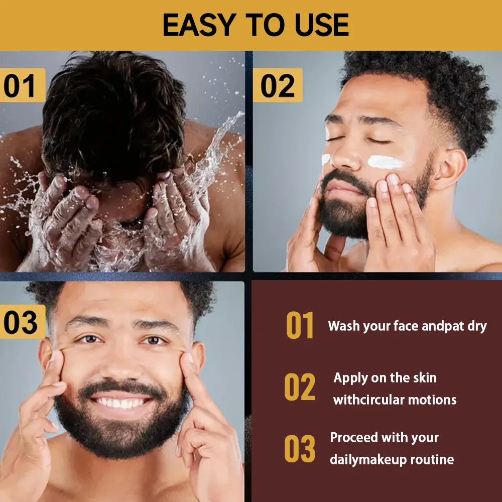 YOUNGCOME Men's Retinol Face & Neck Cream – Firming Moisturizer Men's Face Cream Oasis Select