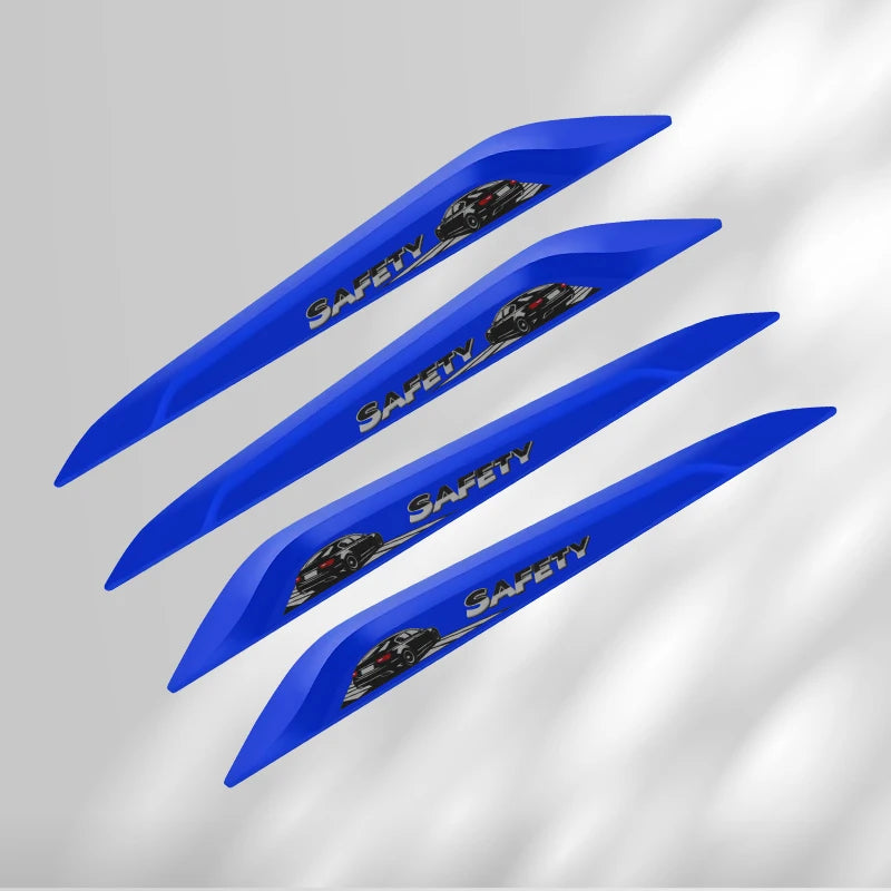 4-Pack Car Door Guard Anti-Scratch Strips – Universal Fit