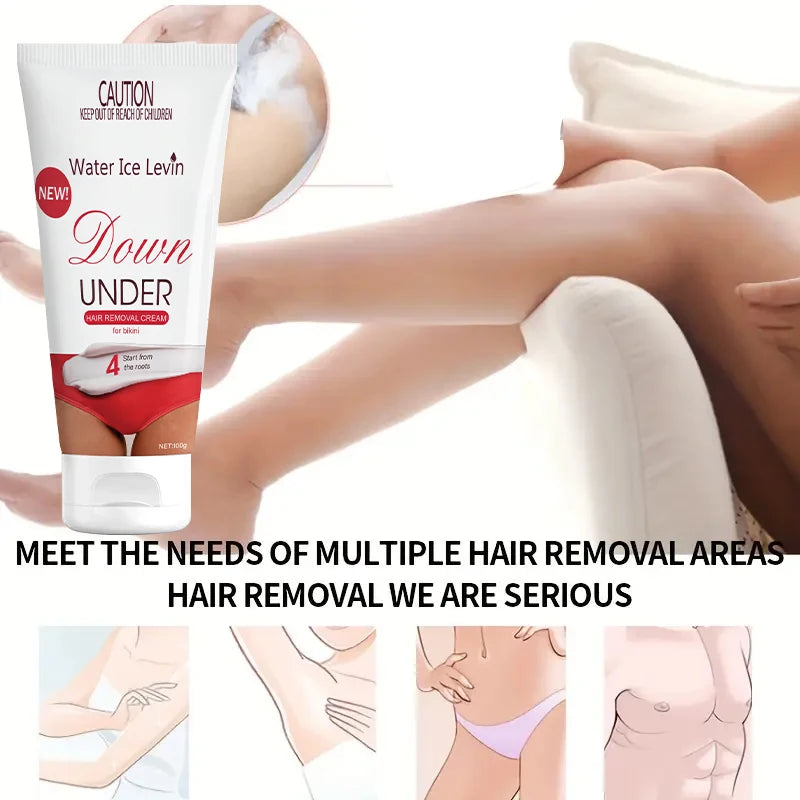 Sensitive Skin Hair Removal Cream – Alcohol-Free Women 100g Hair Removal Cream Oasis Select