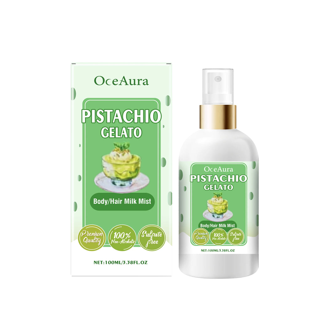 OceAura Body & Hair Mist – Moisturizing Firming Spray 100ml Body & Hair Mist Oasis Select Pistachio Gelato