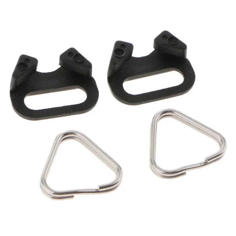 4PCS Camera Belt Hook Camera Shoulder Strap Triangle Split Ring Replacement ForFujifilm Olympus PentaxCamera Buckle Oasis Select