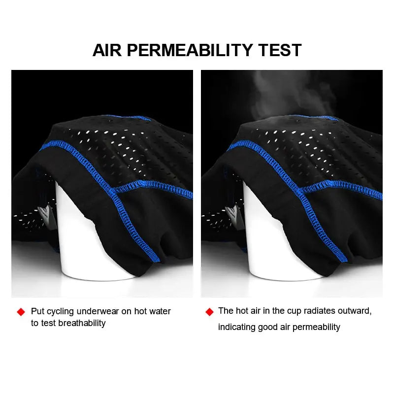 X-TIGER Cycling Underwear 5D Breathable Padded Gel Bike Shorts Men MTB Anti Slip Leg Grips Riding Cycling Shots Ciclismo Oasis Select