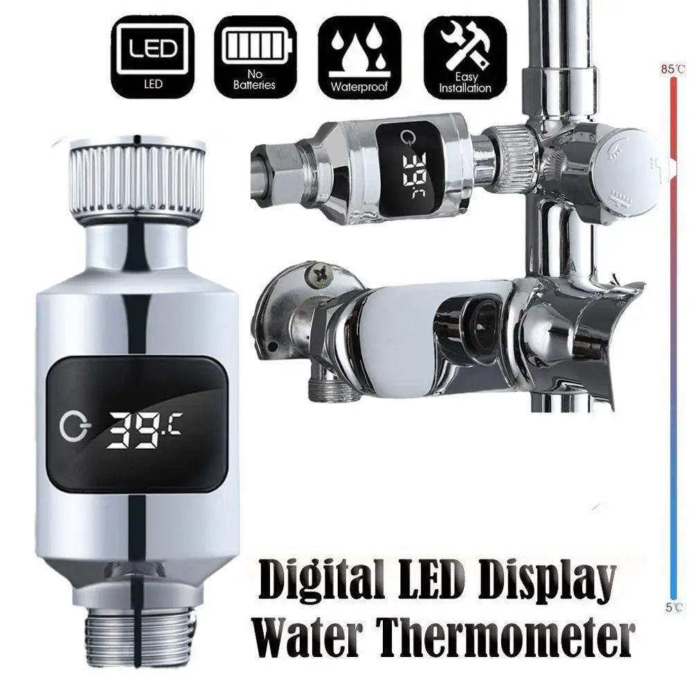 LED Baby Bath Thermometer – Waterproof Digital Fast Read