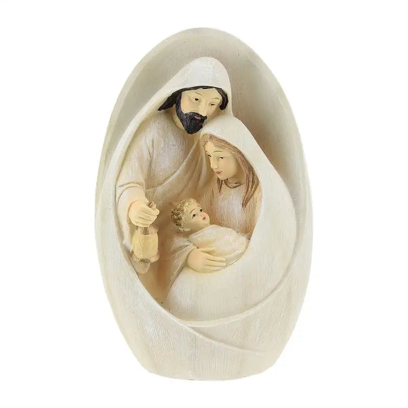 Nativity Scene Figurines Holy Family Nativity Statue Figurines Nativity Scene Resin Figurines Nativity Sets For Christmas Gift Oasis Select