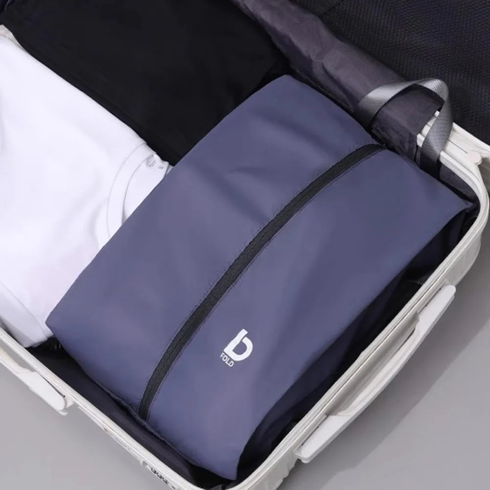 New Waterproof Shoe Storage Bag Nylon Fabric Strong Zipper Travel Bag Dustproof Portable Wardrobe Bag Fitness Sports Oasis Select