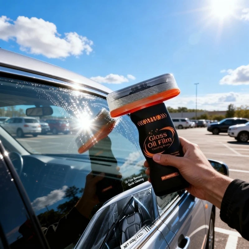 Multi Functional 100g Car Windshield Glass Cleaning Brush Anti Fog Oil Film Hydrophobic Wipe Auto Cleaner Tool Car Accessories Oasis Select