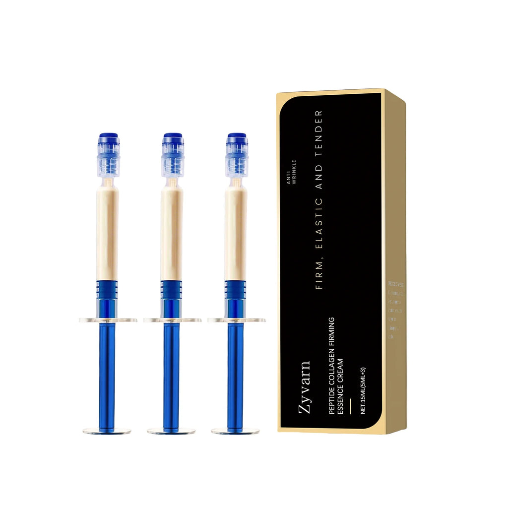 Peptide Collagen Firming Essence Cream Tightening Lifting Reduce Sagging Improve Dullness Skin Brightening Hydrating Face Care Oasis Select 15ml boxed