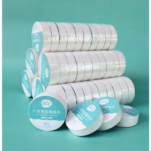 10PCS Set Compressed Towel Travel Quick-Drying Towel Trip Disposable Hotel Washable Cloth Towel Napkin Washcloth Outdoor Travel Oasis Select