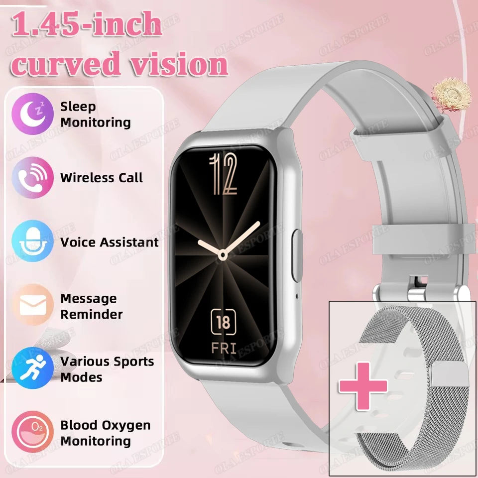 Ola Esporte HW12 Smartwatch – Heart Rate, Sleep & Fitness Tracker