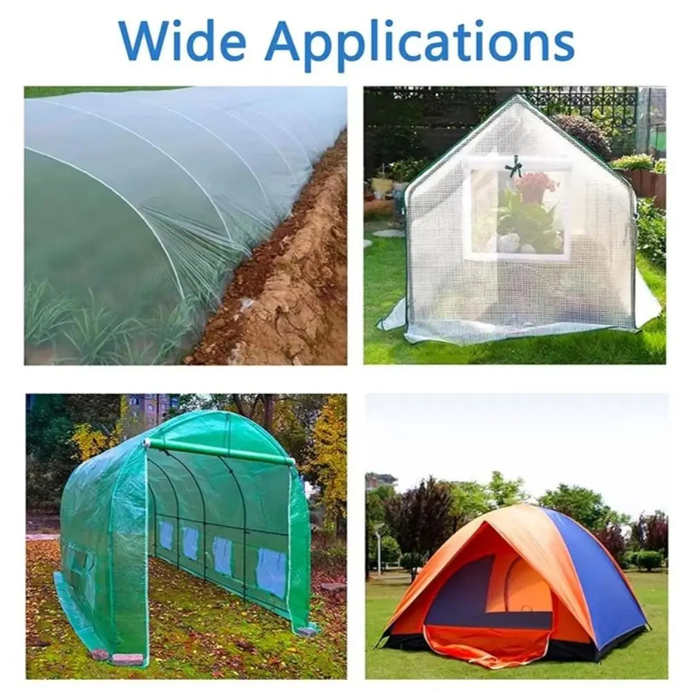 Green House Patch Repair UV Resistant Film Repair Tape Transparent Strong Adhesion Plastic Sheeting Tape Greenhouse Cover Oasis Select