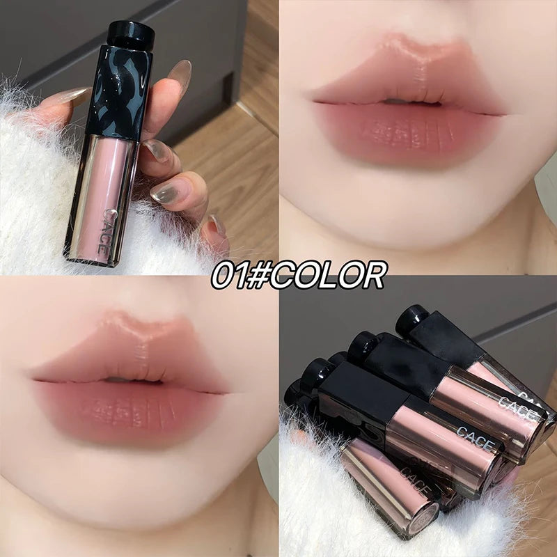 CACE Velvet Nude Liquid Lipstick – 6 Shades, Long-Lasting