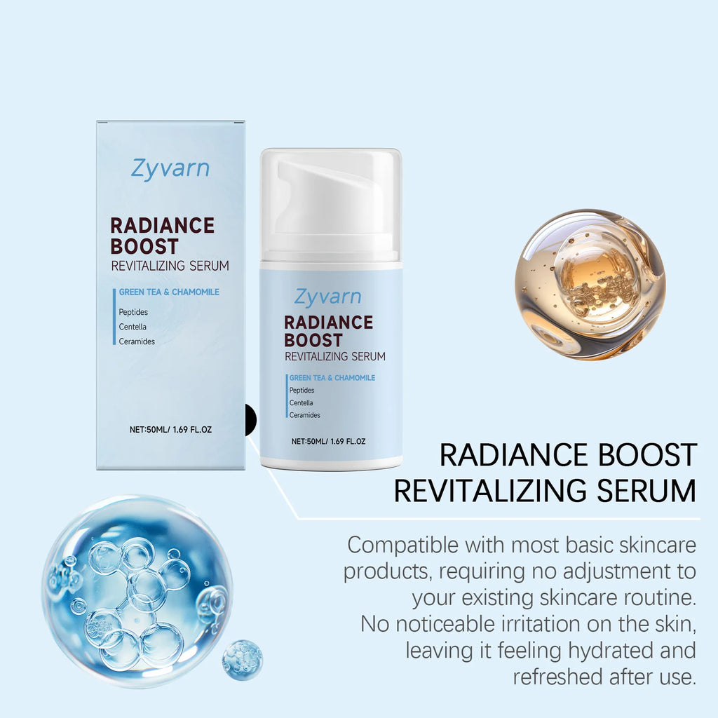 Centella Revitalizing Serum Brightening Moisturizing Skin Peptides Essence Impove Skin Elasticity Firming Ceramide Face Cream Oasis Select