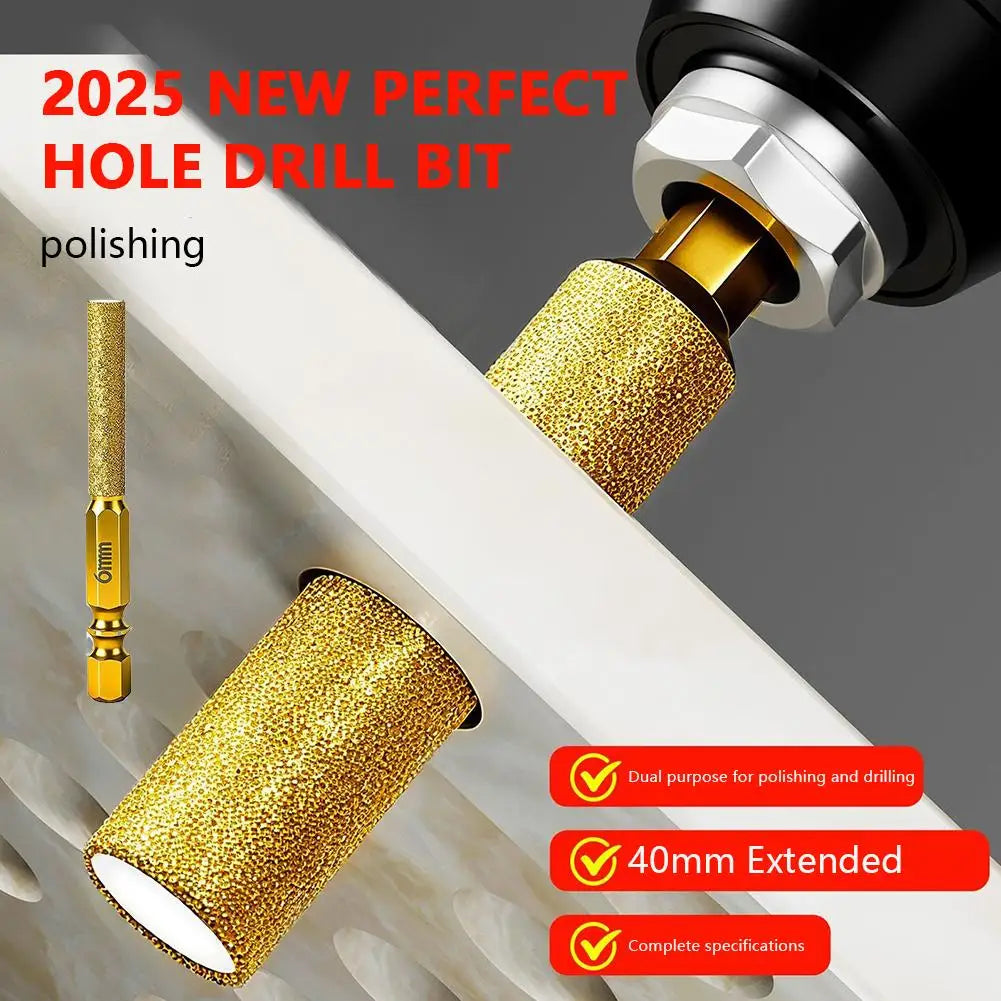 Diamond Core Bits Dry Drilling Thread Hexagonal Shank Core Hole Saw For Ceramic Tile Granite Marble Crown Dry Drilling Oasis Select