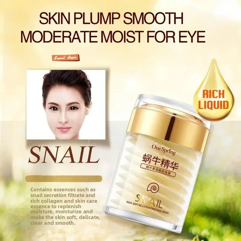 Snail Collagen Skincare Set – Anti-Aging Face & Eye Cream