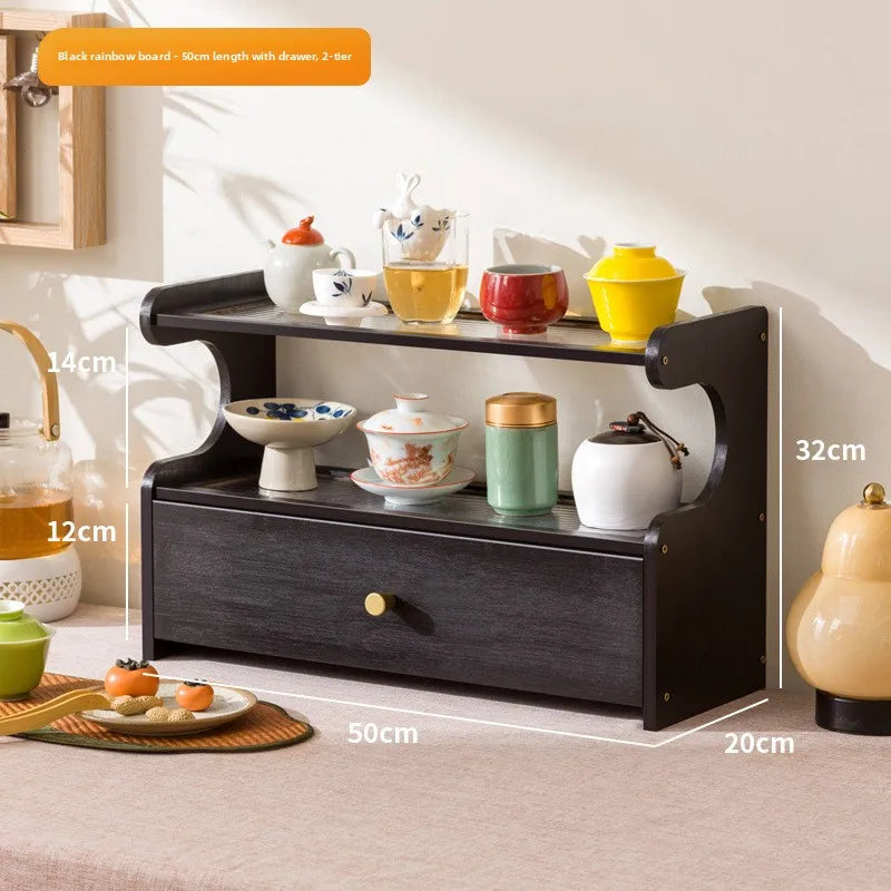 Desktop Water Cup Shelf Modern Simple Chinese Bogu Rack Tea