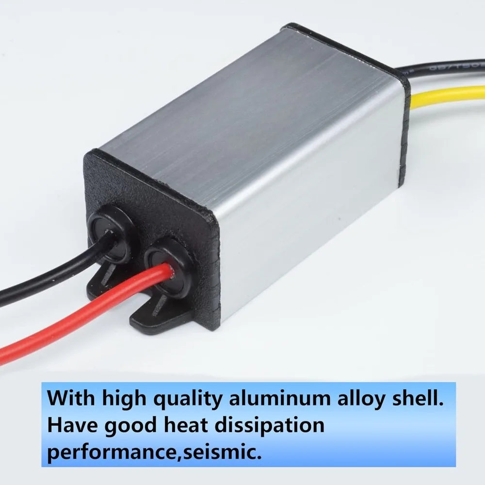 Waterproof 24V 36V Step Down To 12V Converter Voltage Regulator 5A 60W Voltage Reduction Power Supply For Golf Cars RVs And Cars Oasis Select