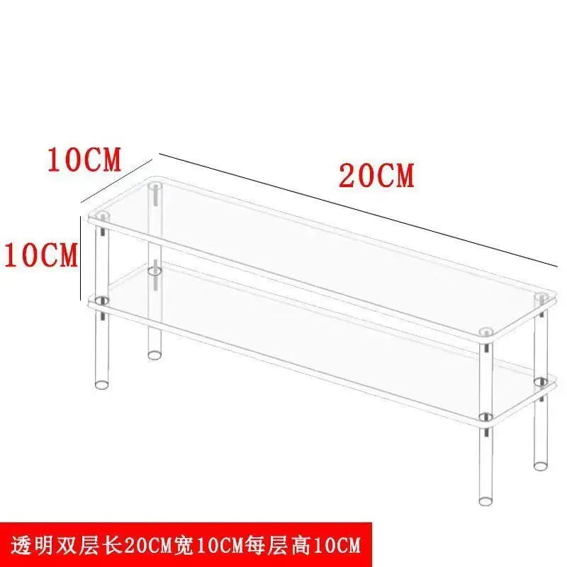 Acrylic Multi-Layer Display Rack for Figurines, Dolls & Toys