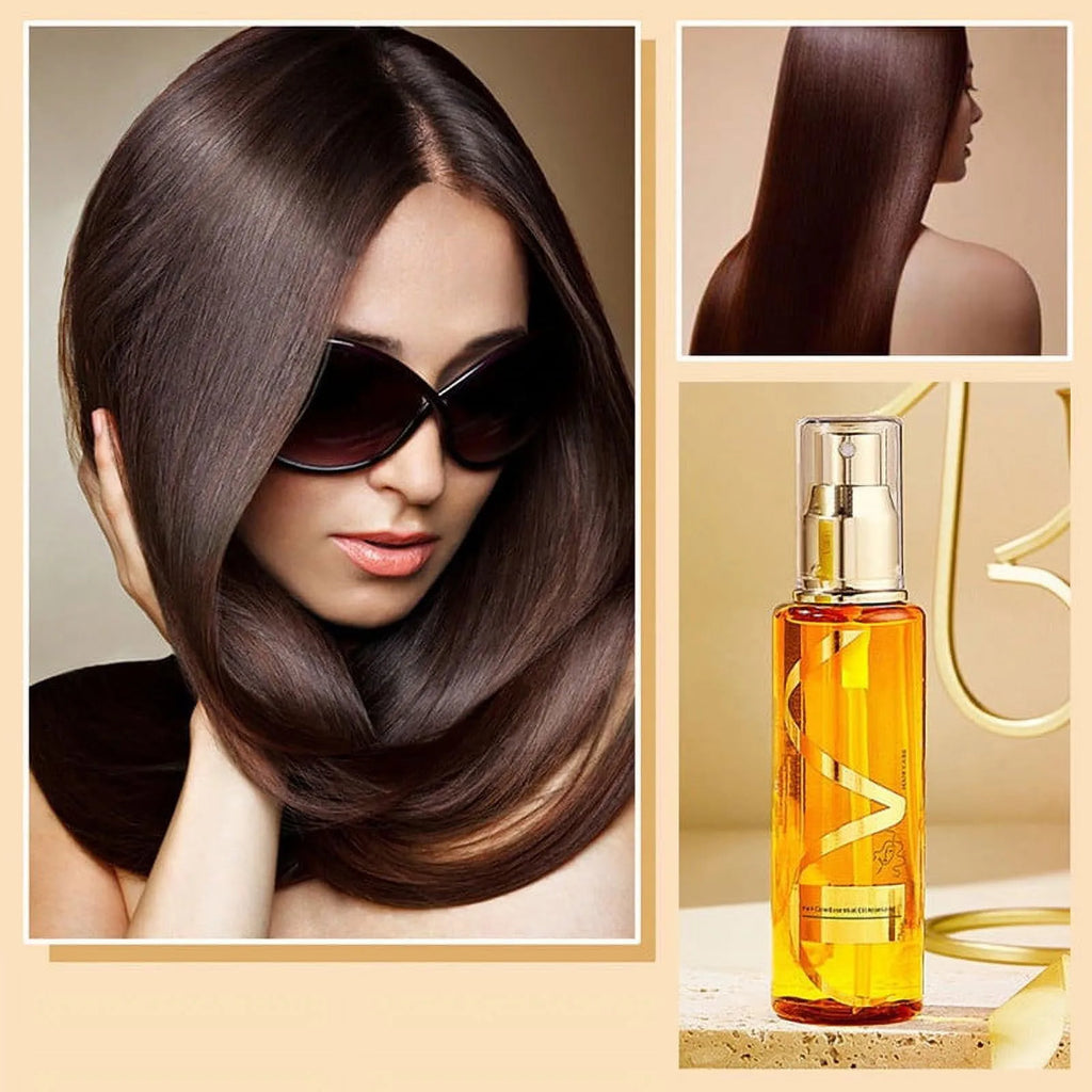 100ml Moisturizing & Strengthening Silky Hair Oil, Hydrating Hair Treating Essences Oil, Nourishing Hair Treating Essences Oil Oasis Select